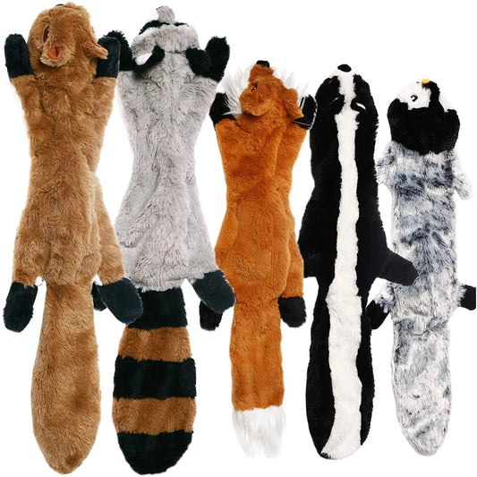 DENPAWS™ No-Stuffing Plush Squeaky Dog Toy