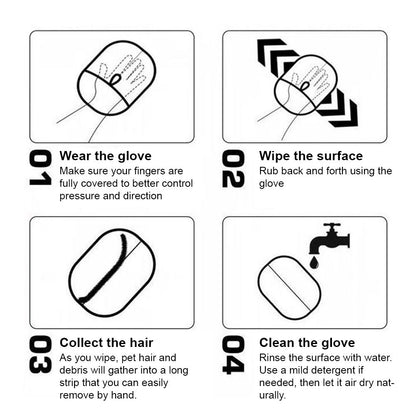 DenPaws Pet Hair Remover Glove