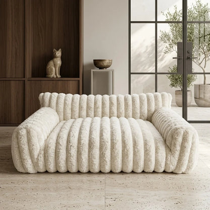 Premium Corduroy Pet Sofa Bed – Soft Fleece Indoor Chair with Supportive Back for Dogs & Cats