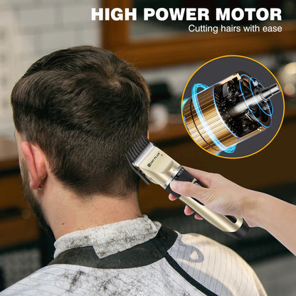 Professional Electric Pet Hair Trimmer – USB Rechargeable Dog Clipper