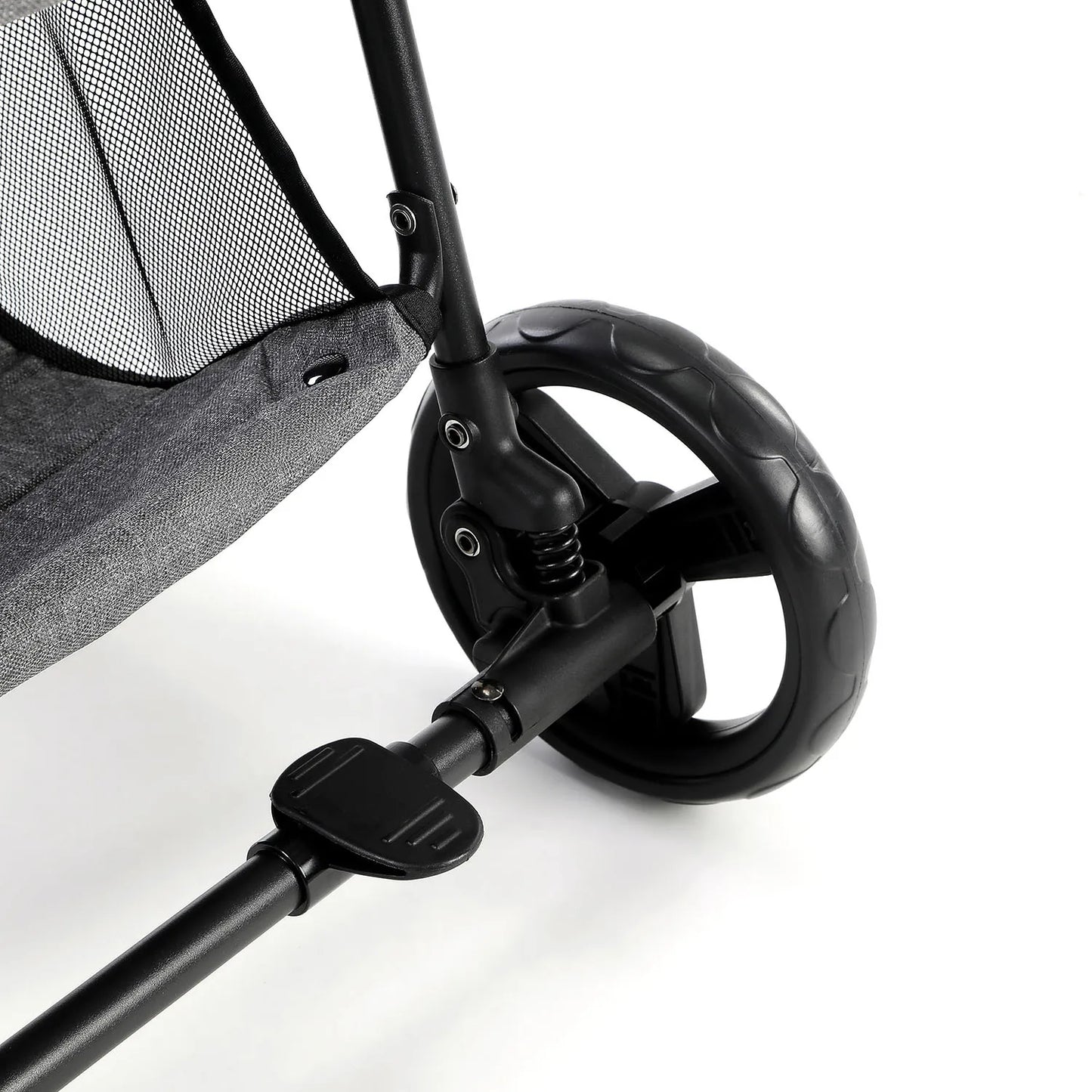 3-in-1 Pet Stroller with Removable Carrier – Foldable All-Terrain Waterproof for Dogs & Cats
