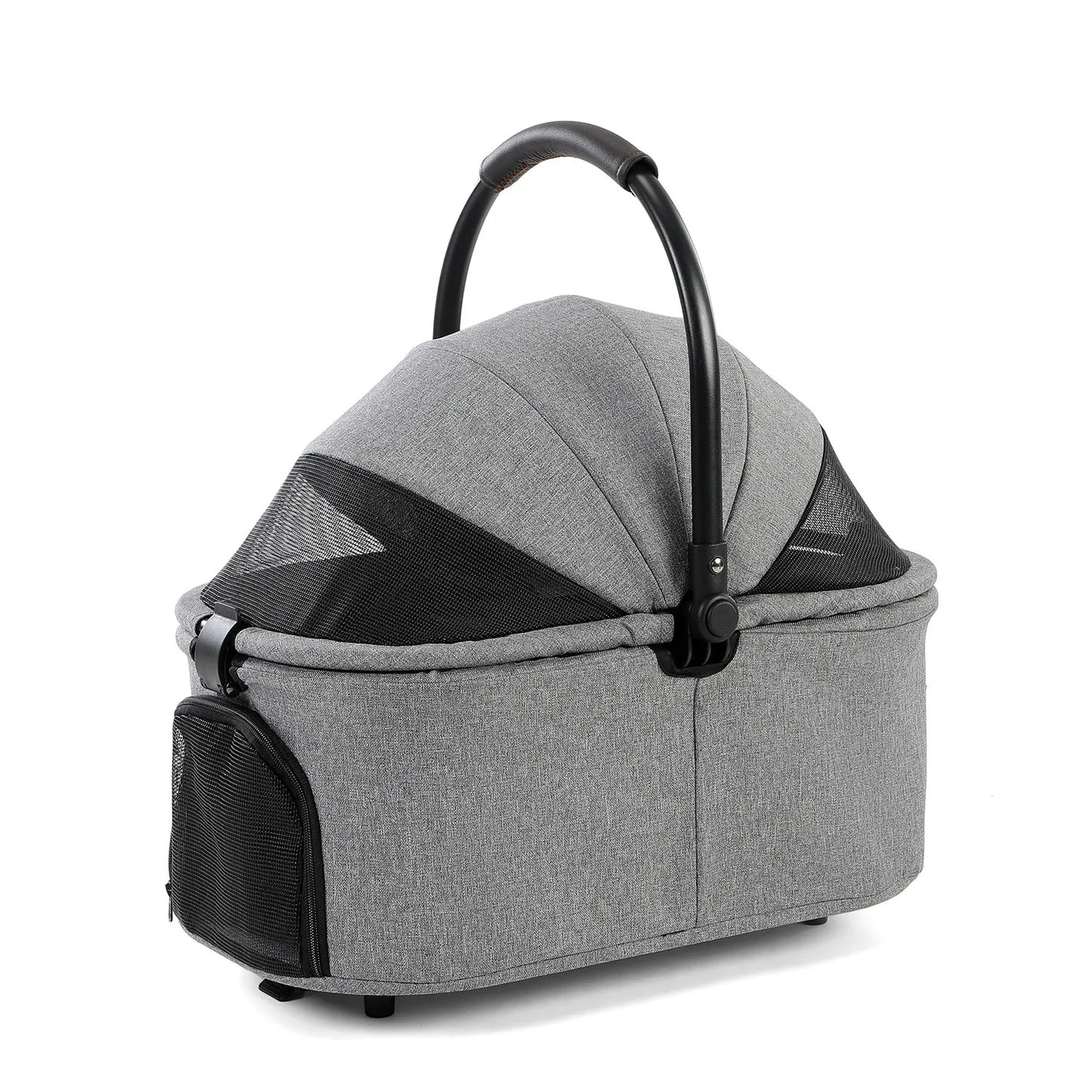 3-in-1 Pet Stroller with Removable Carrier – Foldable All-Terrain Waterproof for Dogs & Cats