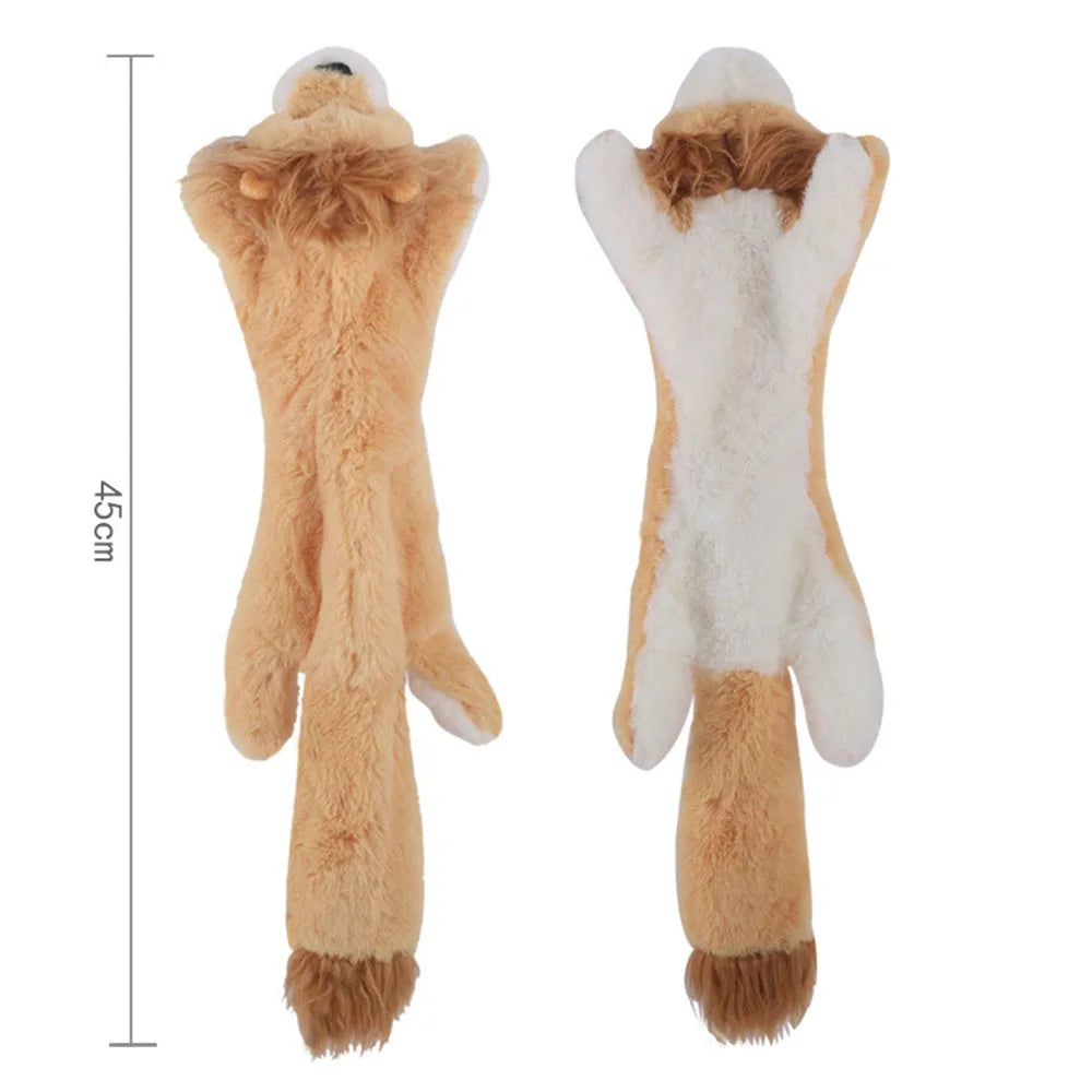 DENPAWS™ No-Stuffing Plush Squeaky Dog Toy