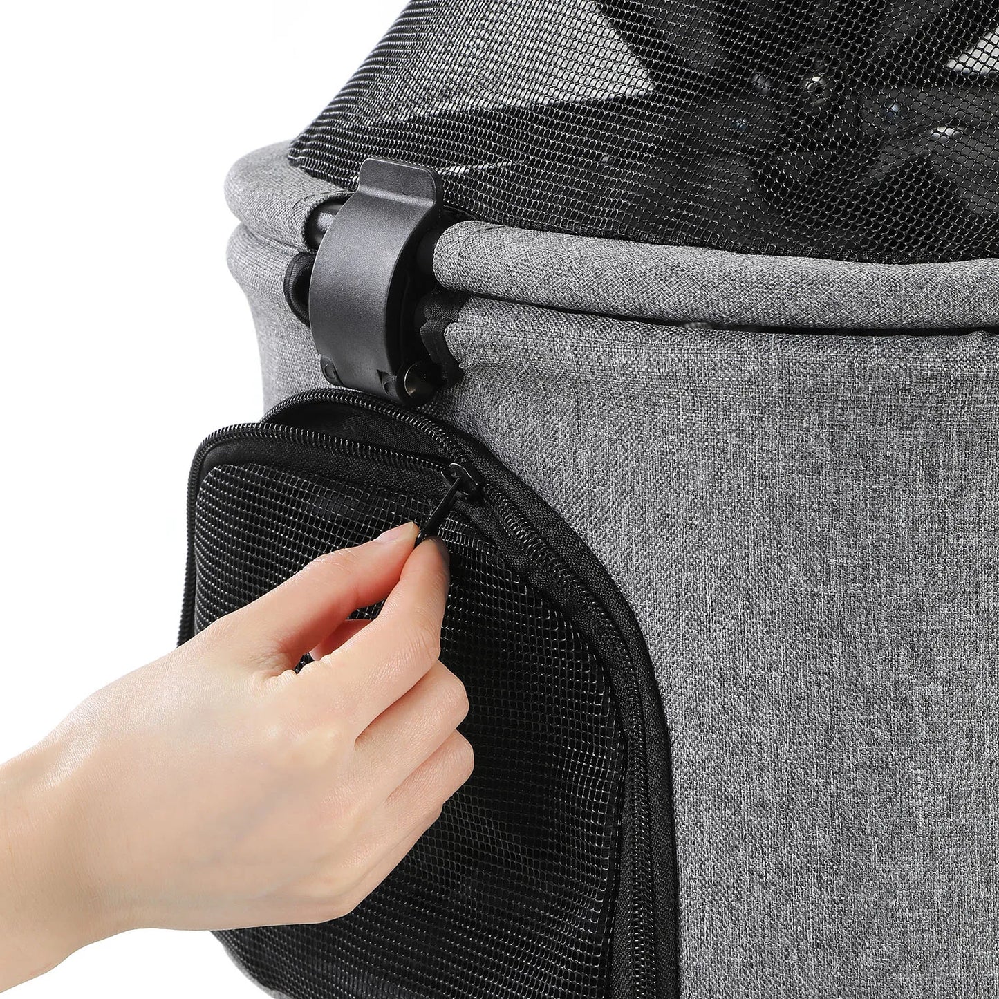 3-in-1 Pet Stroller with Removable Carrier – Foldable All-Terrain Waterproof for Dogs & Cats