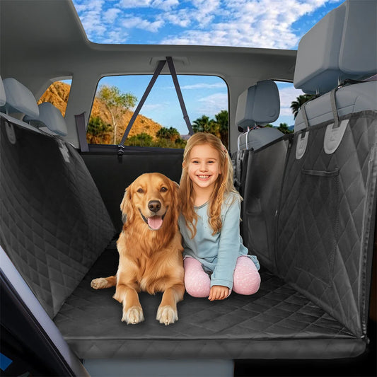 Waterproof Dog Car Seat Cover & Backseat Extender – Pet Travel Hammock