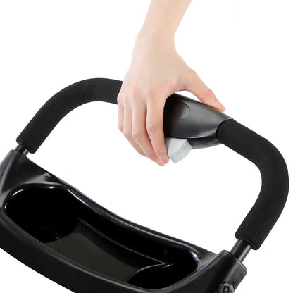 3-in-1 Pet Stroller with Removable Carrier – Foldable All-Terrain Waterproof for Dogs & Cats