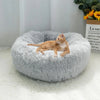 Donut Dog Bed – Plush Anti-Slip Machine Washable Pet Cuddler