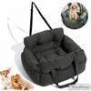 Dog Car Booster Seat – Safe Travel Carrier Bed with Seat Belt for Small & Medium Dogs