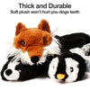 DENPAWS™ No-Stuffing Plush Squeaky Dog Toy