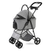 3-in-1 Pet Stroller with Removable Carrier – Foldable All-Terrain Waterproof for Dogs & Cats