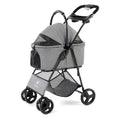 3-in-1 Pet Stroller with Removable Carrier – Foldable All-Terrain Waterproof for Dogs & Cats